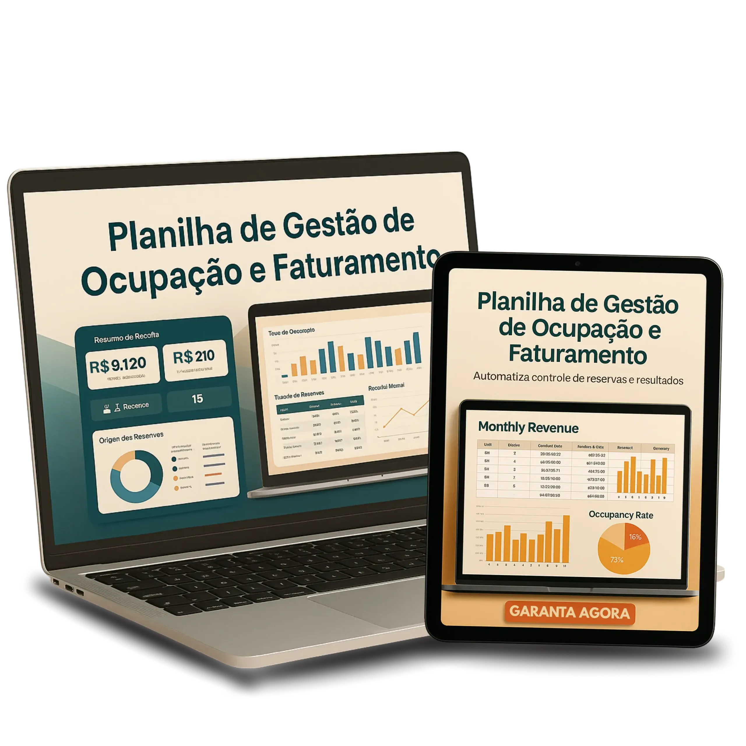 Planilha de Ocupação e Faturamento