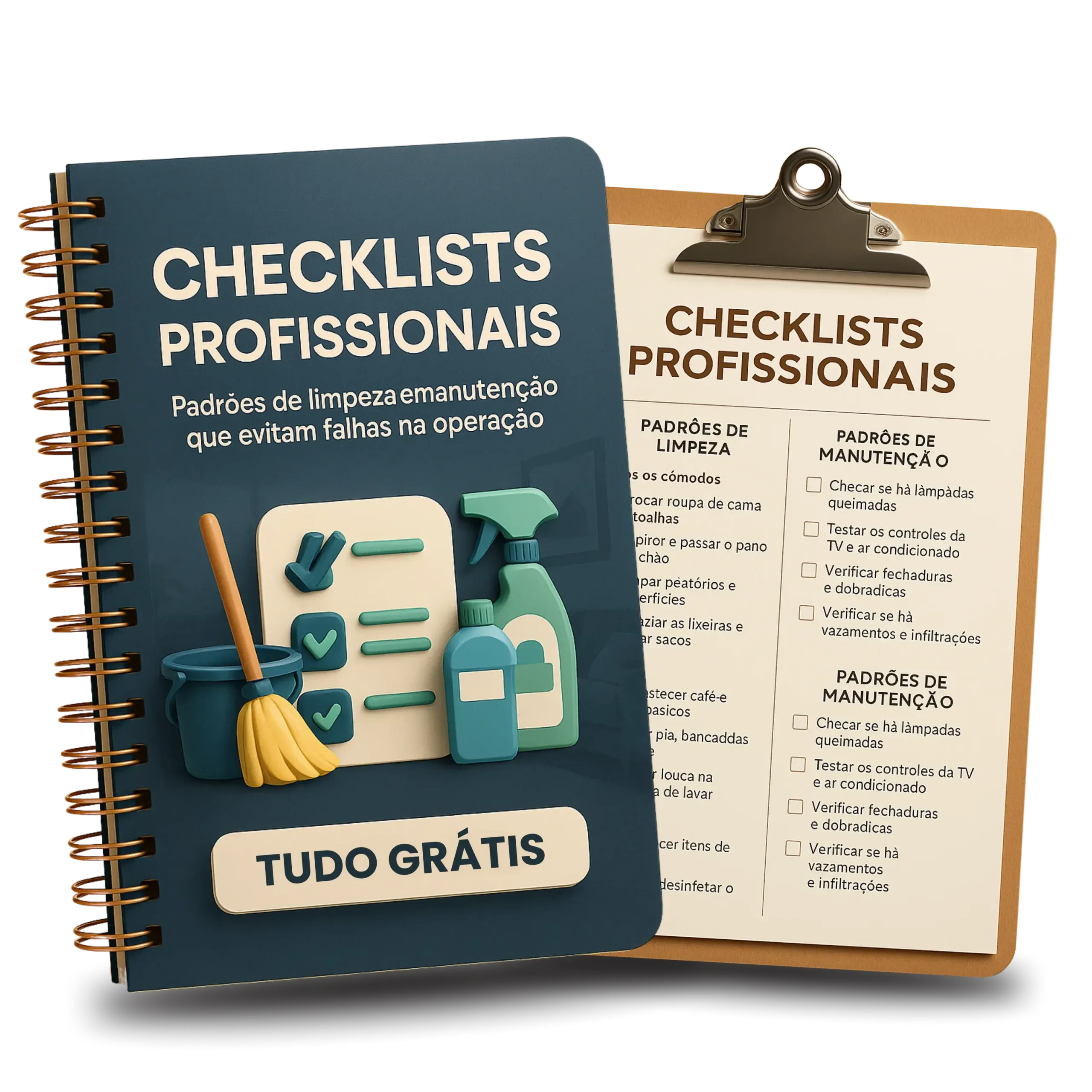 Checklists de Limpeza e Manutenção