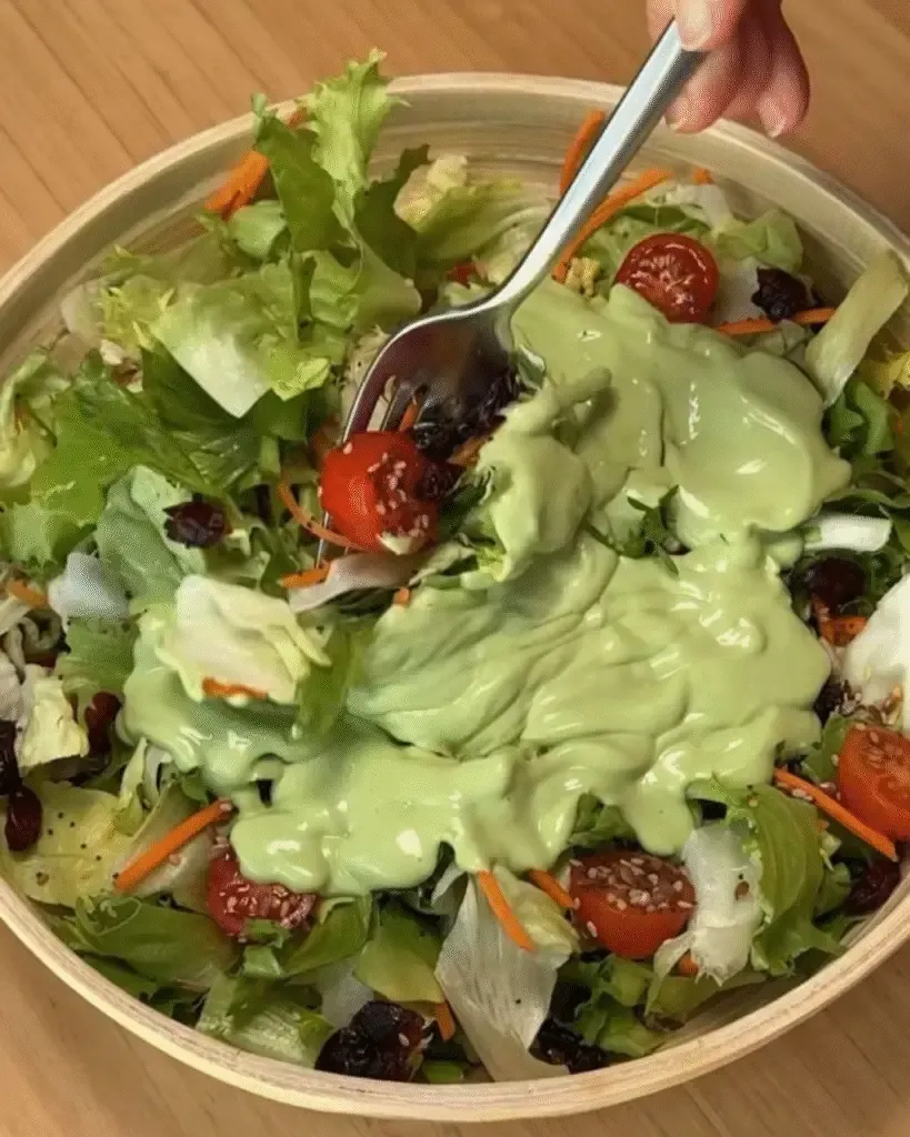 Salada no pote cremosa